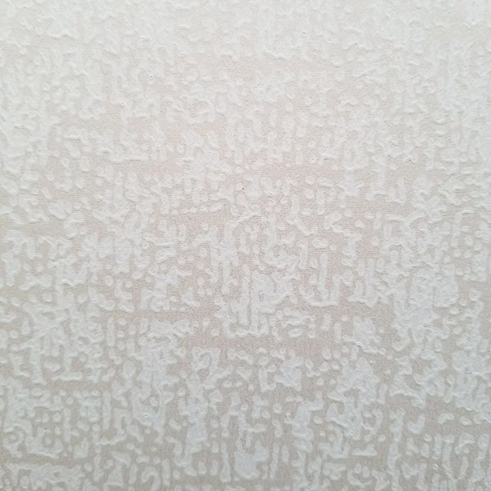 Vintage Wallpaper Sample Sheet Neutral Color Textured Pattern Crafting Dollhouse